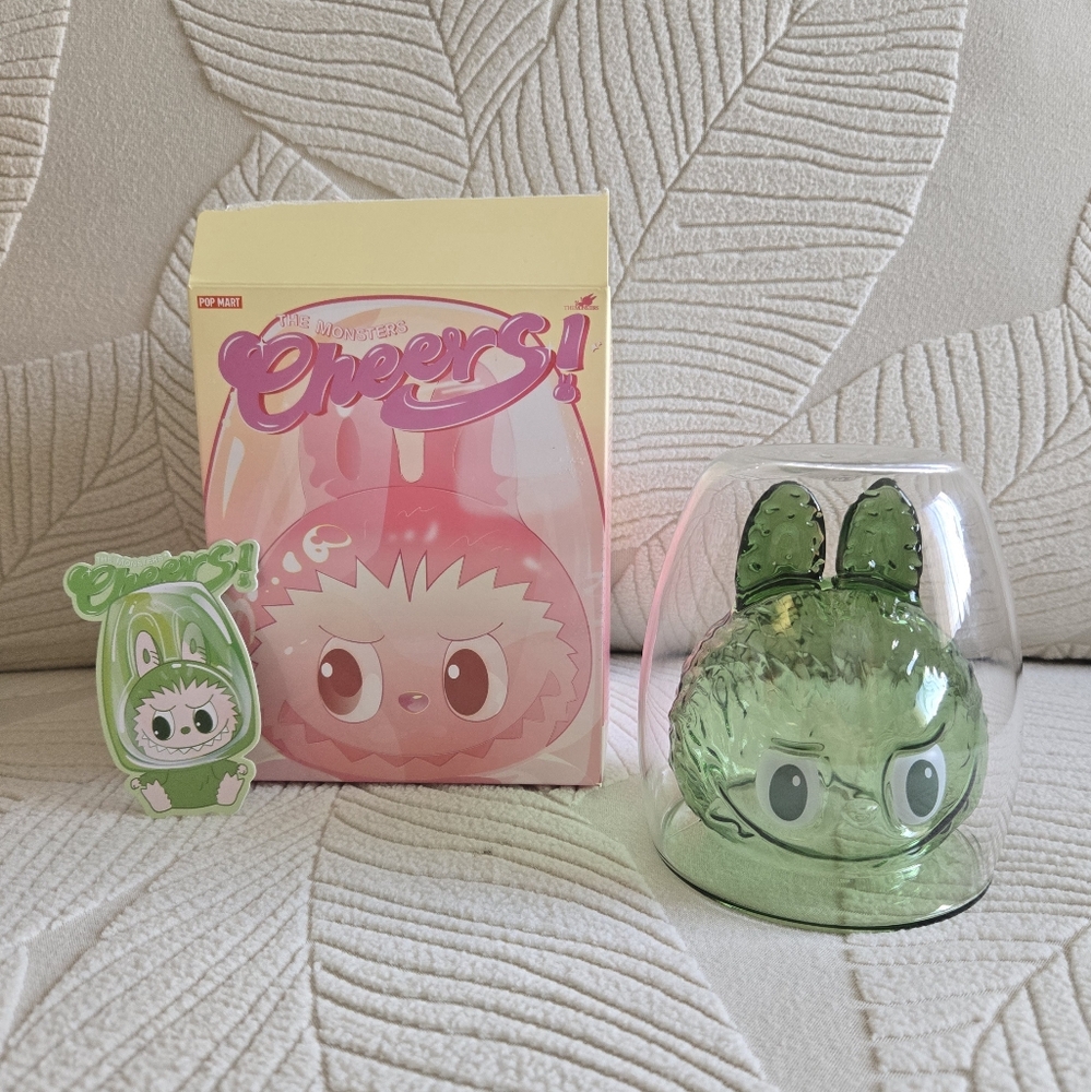 Pop Mart: The Monsters Cheers! Series Double-Walled Blind Box - Relax (Green)
